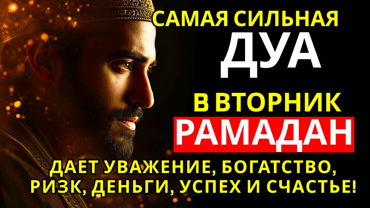 САМАЯ СИЛЬНАЯ Дуа во вторник Рамадан Все желания сбываются! #дуа