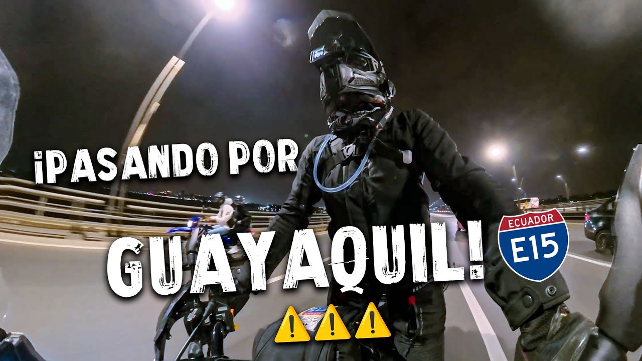 24 HORAS EN MOTO por la Costa Ecuatoriana 🌊 | | Ruta E15: sobrevivir en la costa ecuatoriana CAP. 5