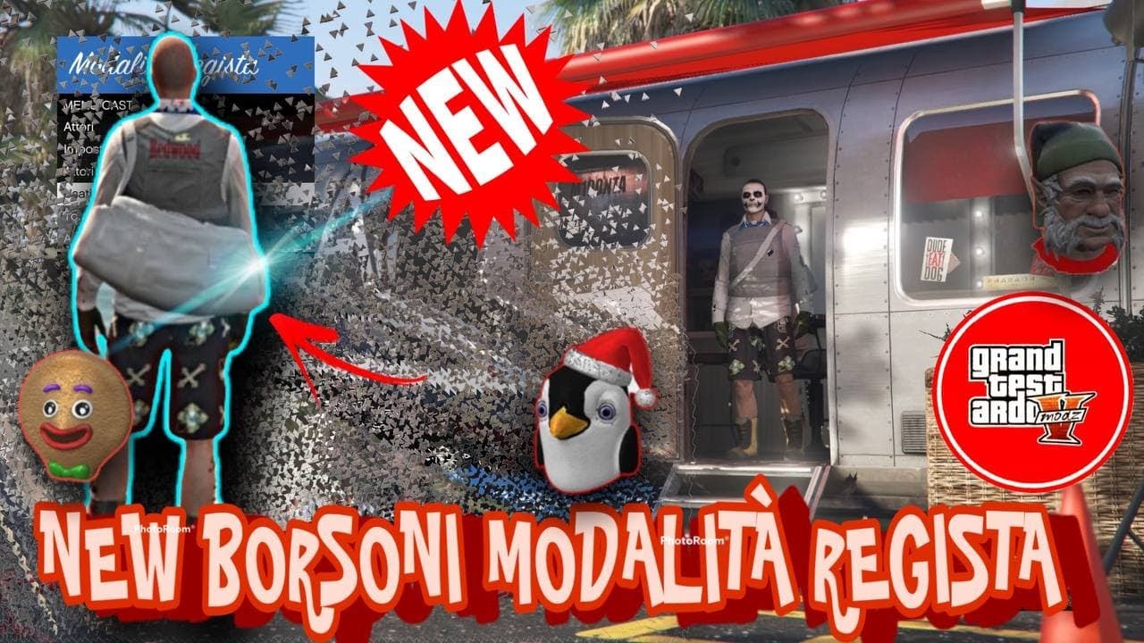 GTAV ONLINE 😍IMPORTARE E SALVARE BORSONI 😀DALLA MODALITÀ REGISTA 😲NUOVO METODO 😜 DIRECTOR MODE 😀1.58