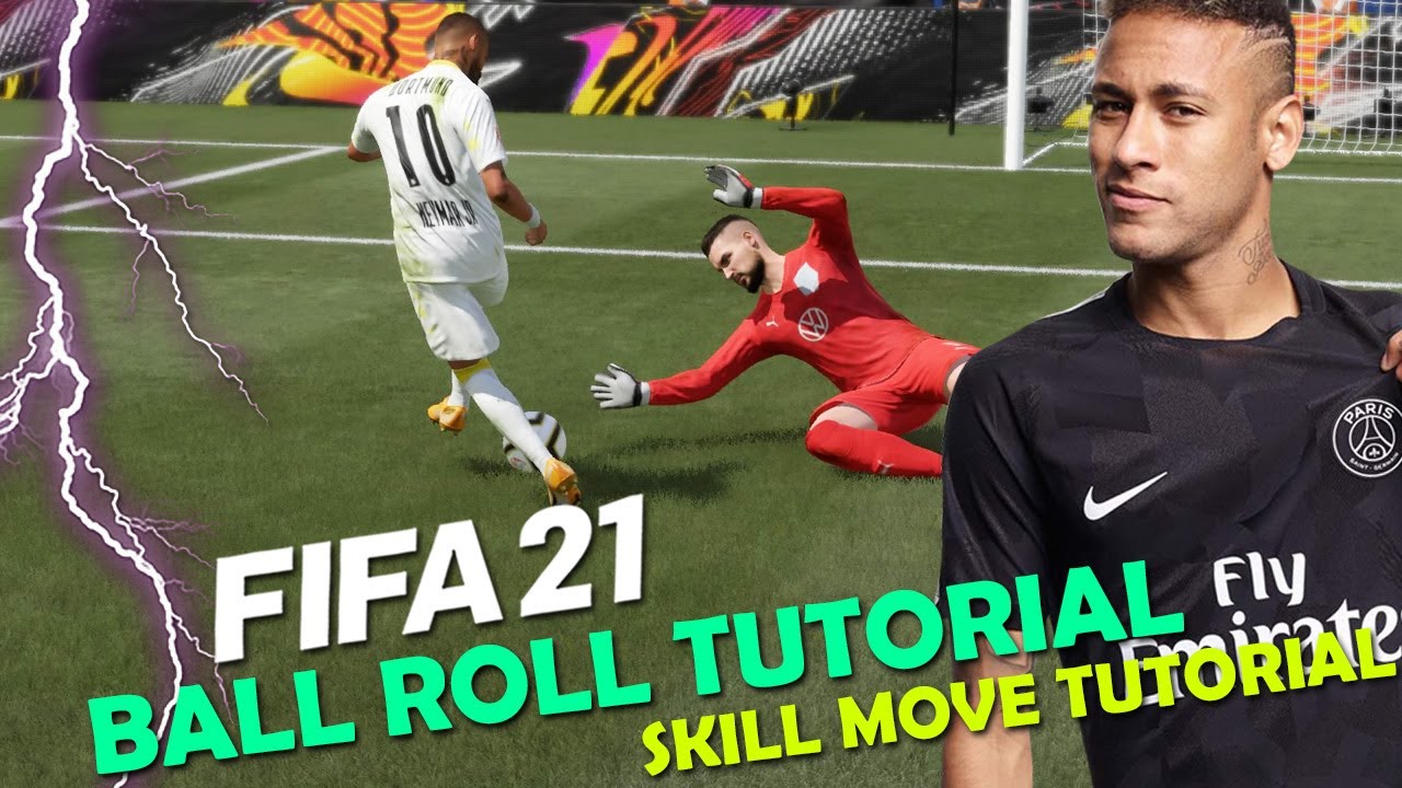 FIFA 21 Ball Roll Tutorial | How to Ball Roll in FIFA 21 | Best FIFA 21 Skill Move | FIFA 21