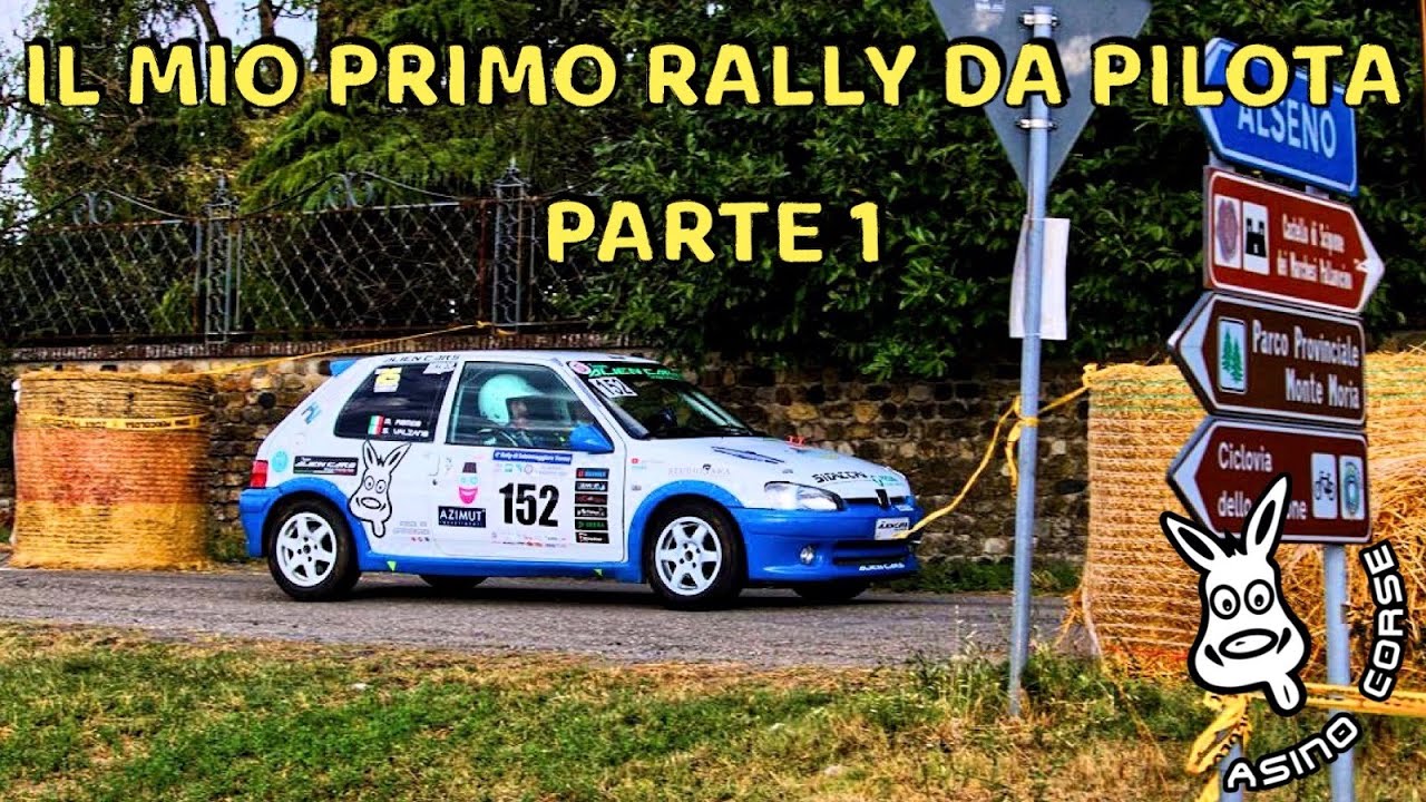 ILMIO PRIMO RALLY DA PILOTA parte 1 - ricognizioni Shakedown PS1 Salsomaggiore Show!