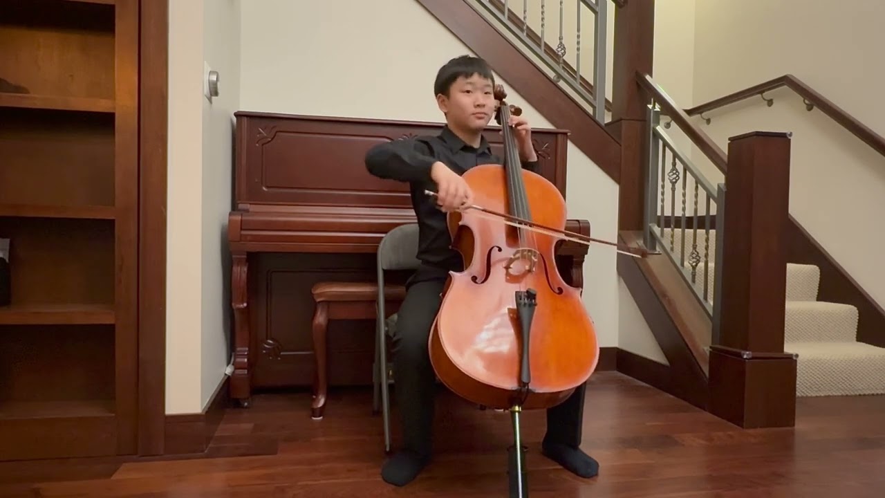 Nathaniel Kim - Cello - Cello Suite No.3 in C Major, BWV 1009, I.Prelude, Johann Sebastian Bach
