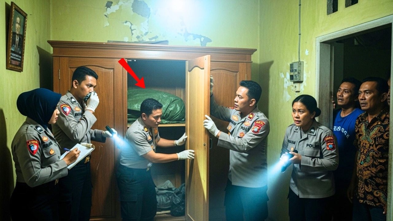 PADANG HEBOH‼️ Mayat Dalam Lemari Kontrakan Gegerkan Warga, Bau Busuk Bongkar Rahasia Kelam!