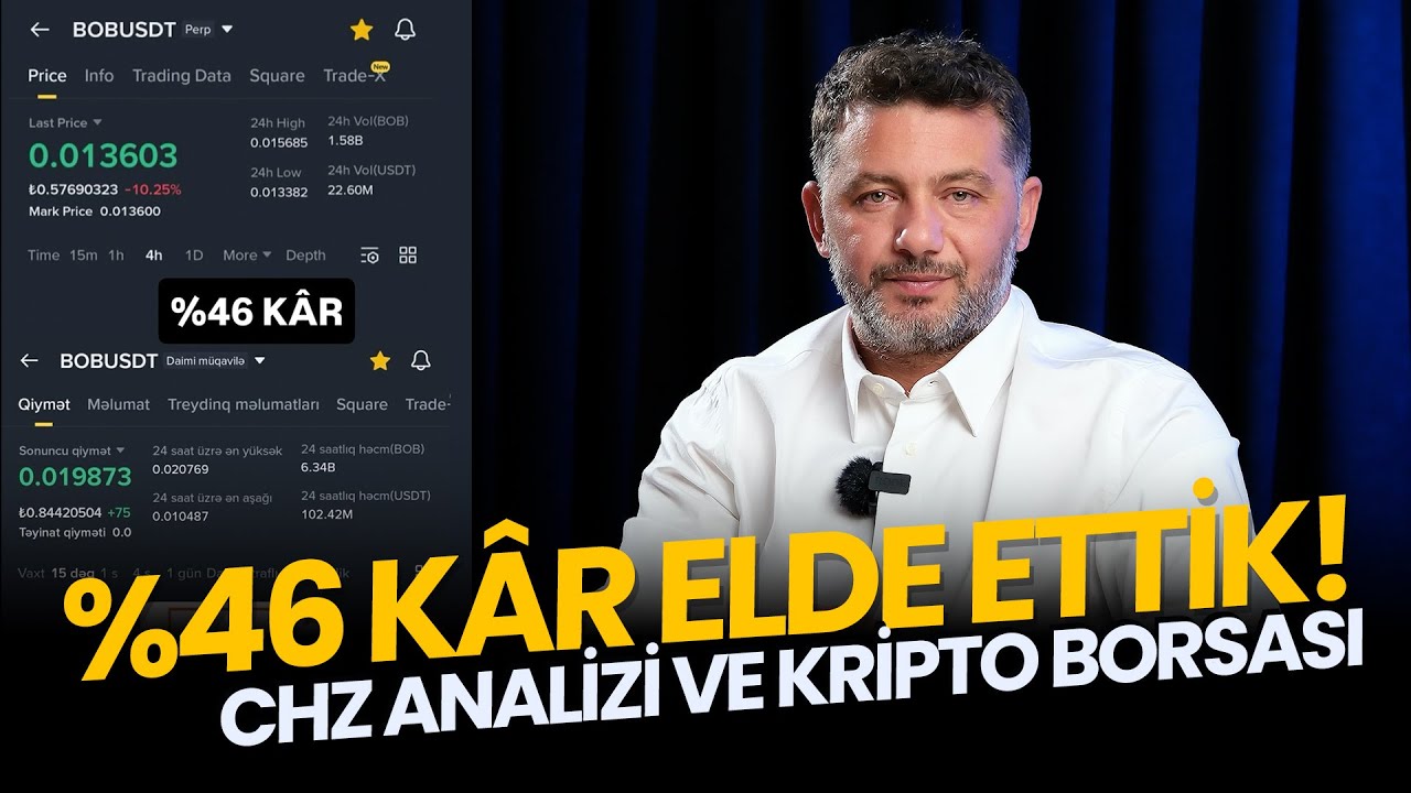 %46 K&acirc;r Elde Ettik! CHZ Analizi ve Kripto Borsasında Son Durum