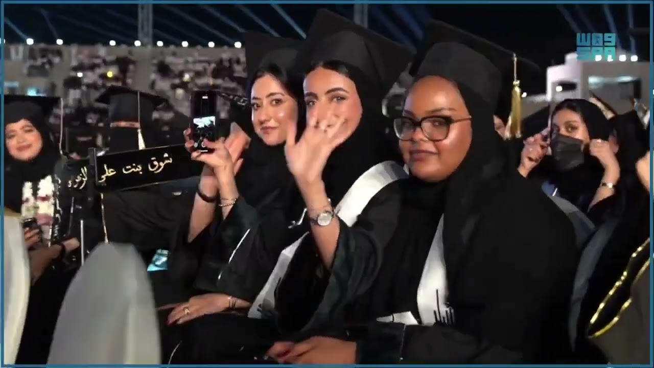 جانب من حفل تخريج الدفعة الـ 73 من جامعة أم القرى #واس