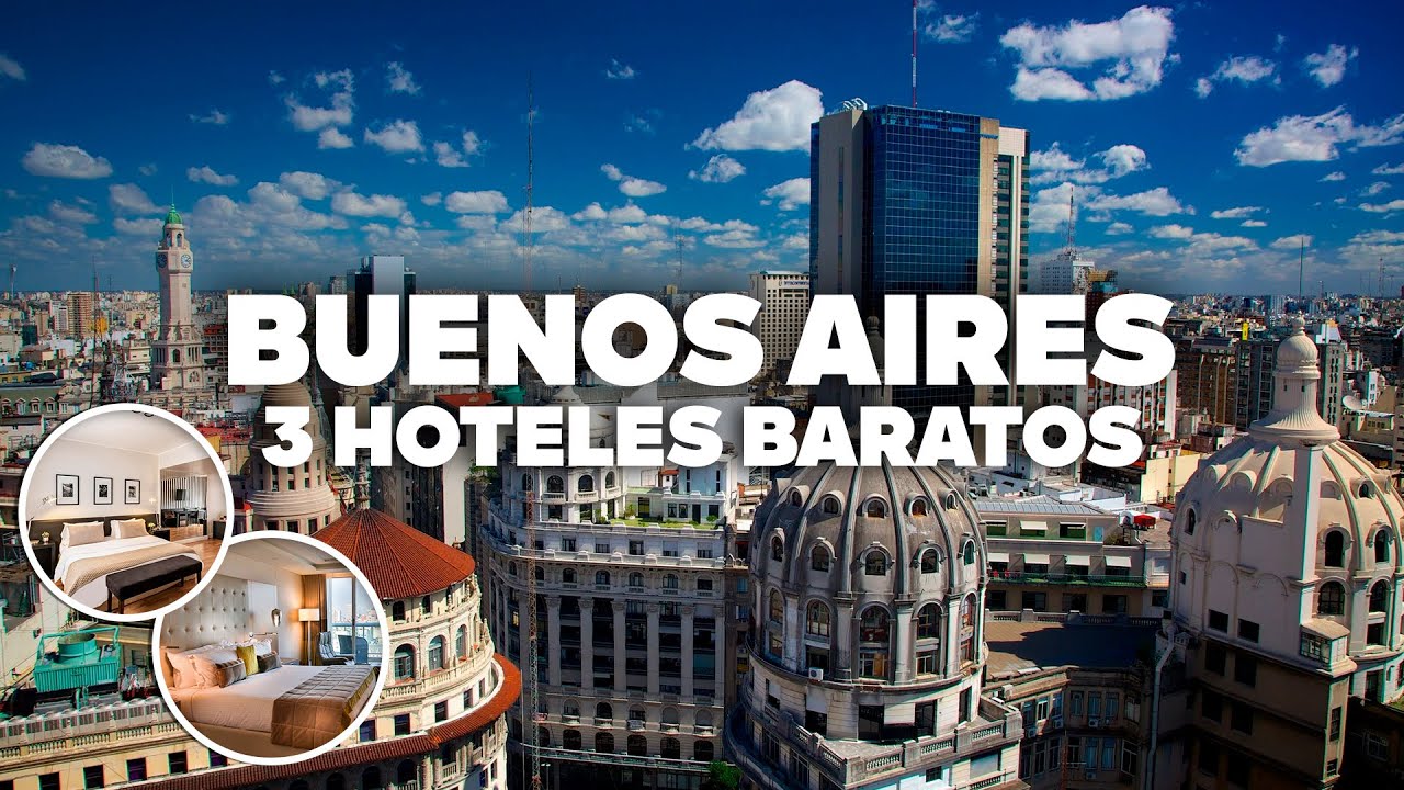 3 HOTELES BUENOS Y BARATOS EN BUENOS AIRES! Bien ubicados y cerca de todo!