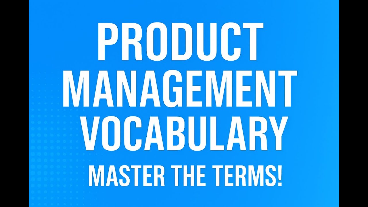 Product Management Vocabulary| Product Management Certificate| Vijay S Shukla | qbi.in