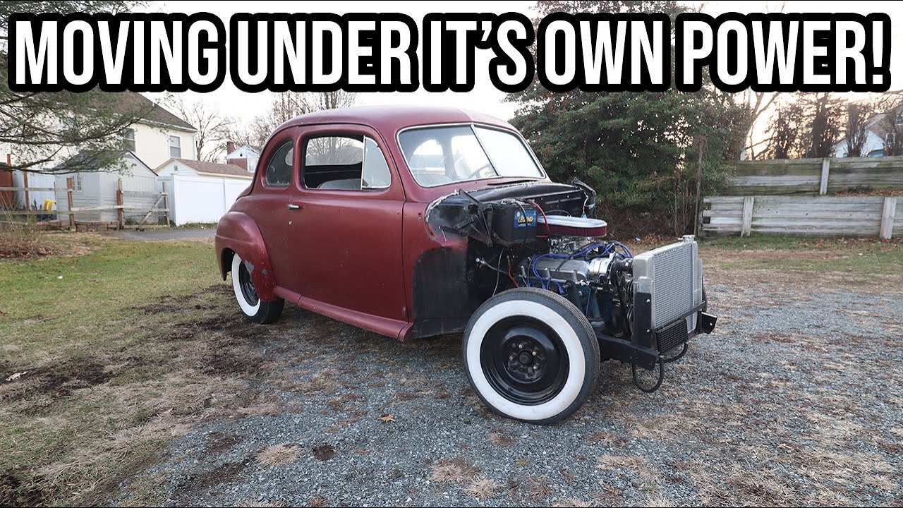 Taking Dad’s Daily 1947 Ford Coupe For It’s First Test Drive