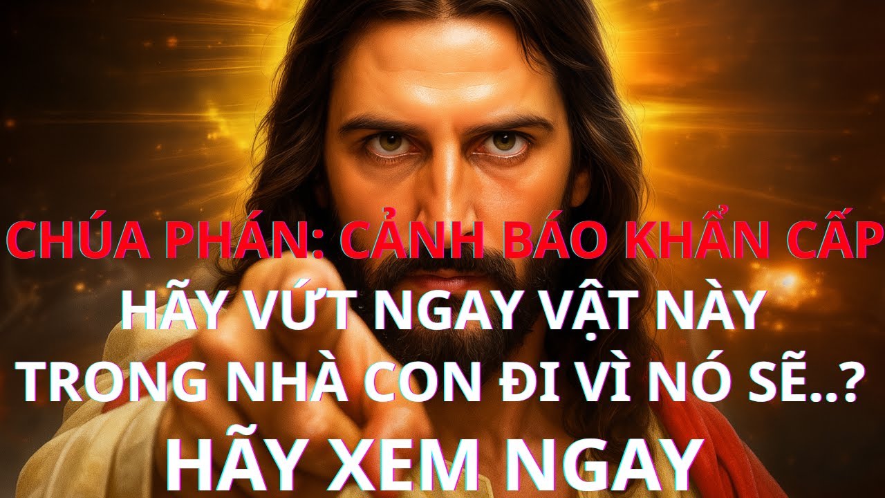 CHÚA PHÁN: CẢNH BÁO KHẨN CẤPHÃY VỨT NGAY VẬT NÀY TRONG NHÀ CON ĐI VÌ..? | Thông Điệp Của Chúa