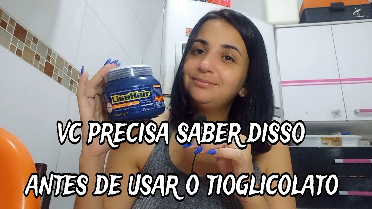 O que vc precisa saber antes de usar o tioglicolato de amônia