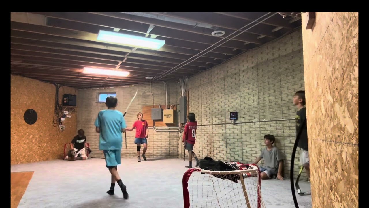 Mini sticks game at Lake Carroll
