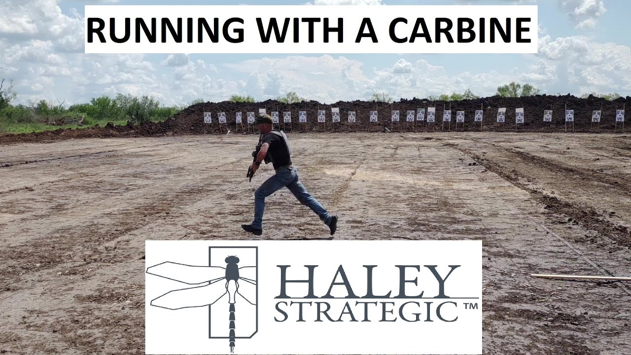 Бег с карабином - карабин Haley Strategic D5