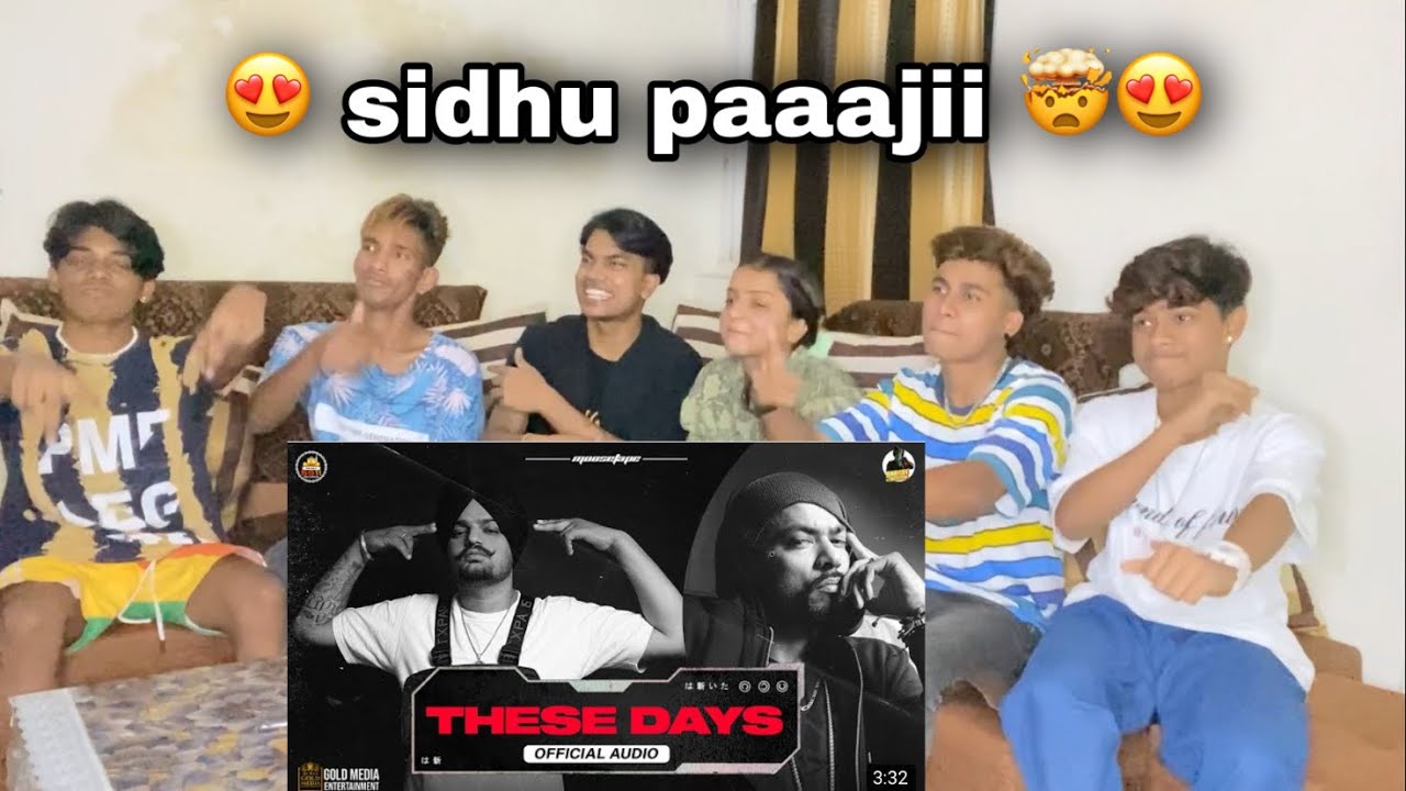 These Days full video | Sidhu mossewala | Snappy | Bohemia | Moosetape *Reaction* @sanjuop_