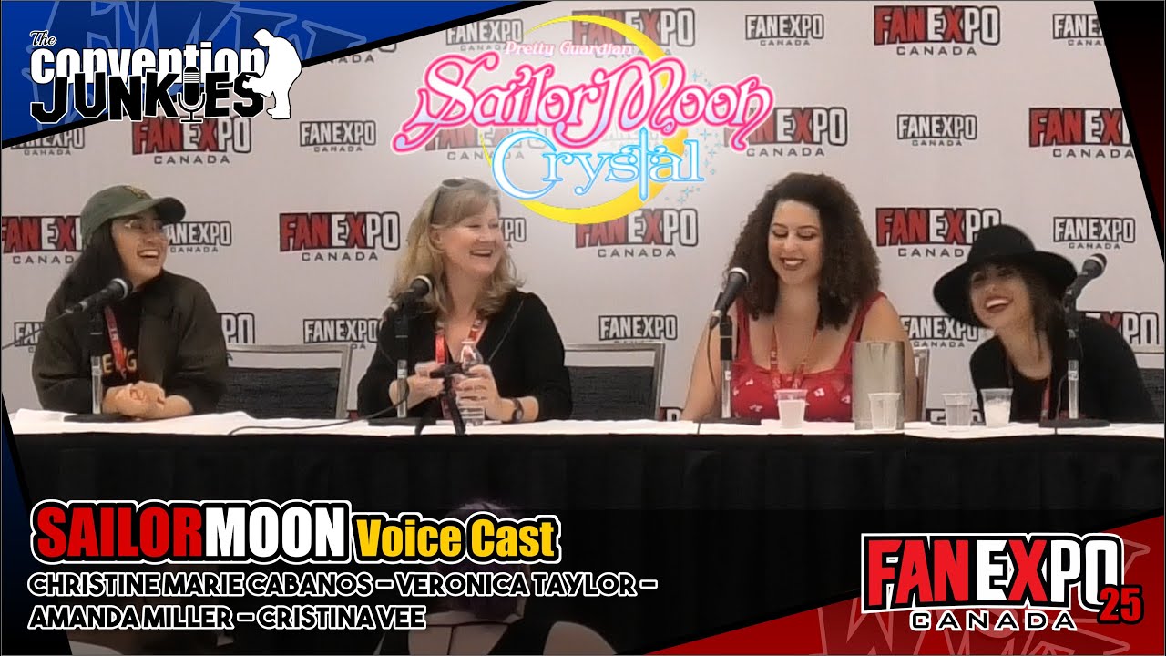 Sailor Moon’s Christine Cabanos, Veronica Taylor, Amanda Miller, Cristina Vee Fan Expo Canada 2019