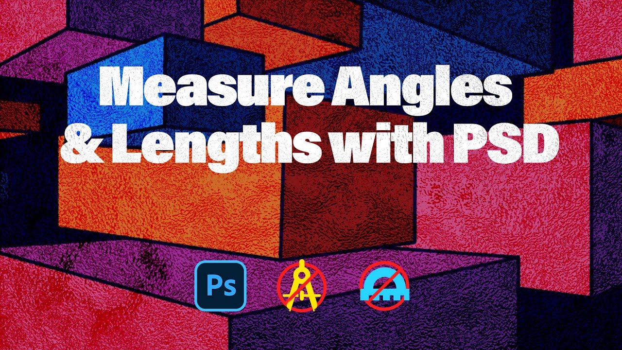 Measure angles and Lengths in Photoshop