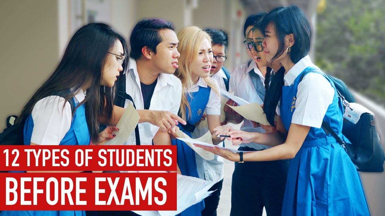 12 Types of Students Before Exams