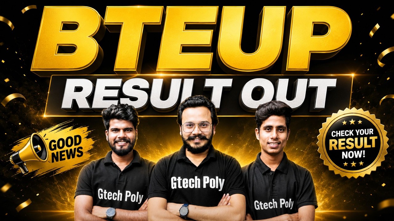 BTEUP EVEN SEMESTER RESULT OUT