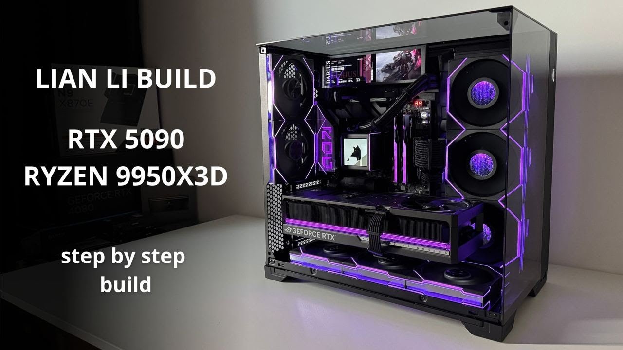 САМЫЙ МОЩНЫЙ ПК / THE MOST POWERFUL PC RTX 5090 Astral / Ryzen 9950x3d / Lian Li Vision Compact