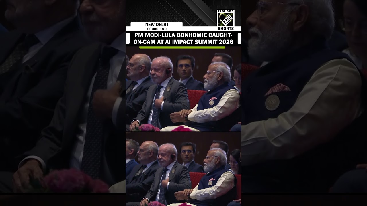 PM Narendra Modi&ndash;Brazilian President Lula bonhomie caught on camera at AI Impact Summit 2026