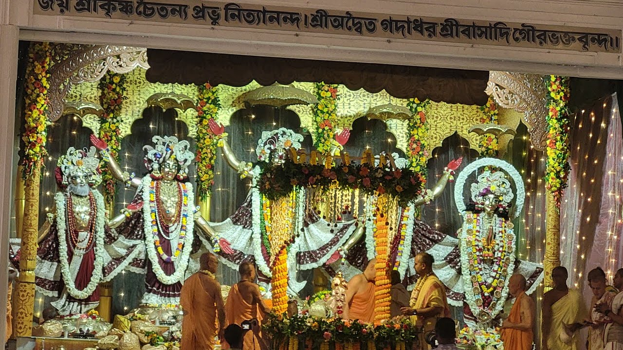 LIVE | শ্রীবাস ঠাকুরের আবির্ভাব মহোৎসব অভিষেক | Srivasa Abhishek | ISKCON Mayapur Darshan | Harinam