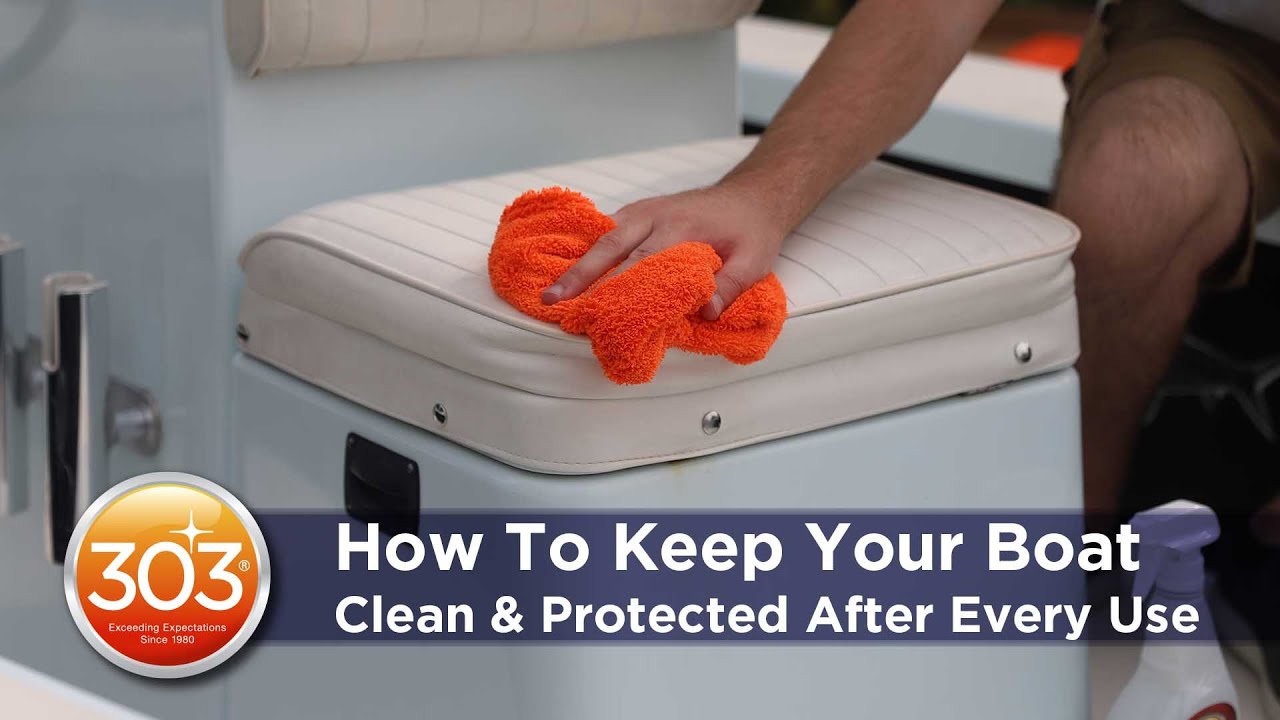 How To Keep Your Boat Clean & Protected After Every Use