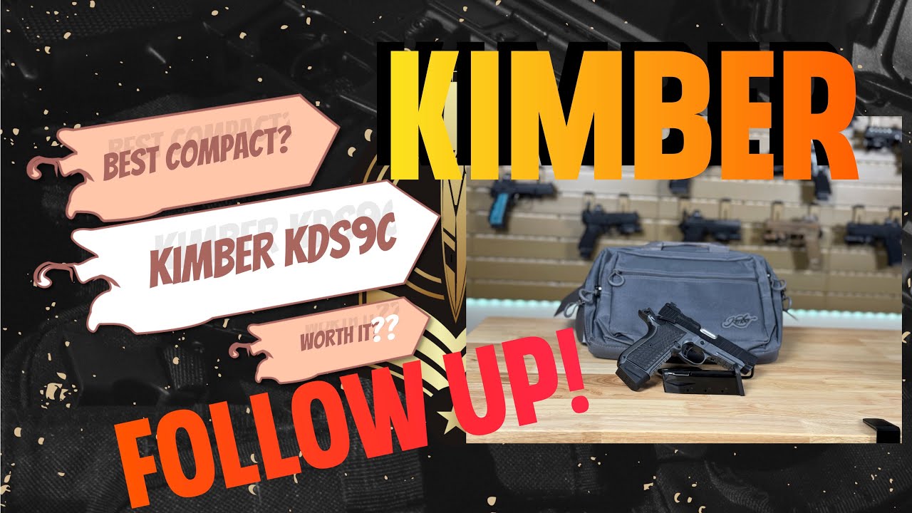 НЕ ПОКУПАЙТЕ, ПОКА НЕ ПОСМОТРИТЕ ЭТОТ ОБЗОР! Продолжение Kimber KDS9c: Обзор пистолета Kimber KDS9c