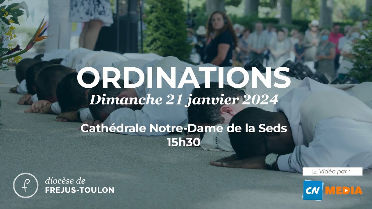 Ordinations du 21 janvier 2024