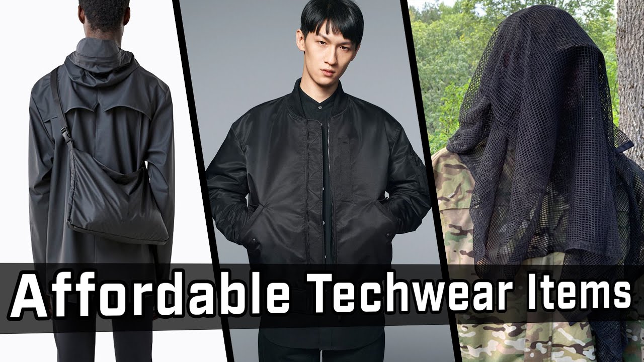 Cheap Techwear Essentials to Upgrade Your Style
