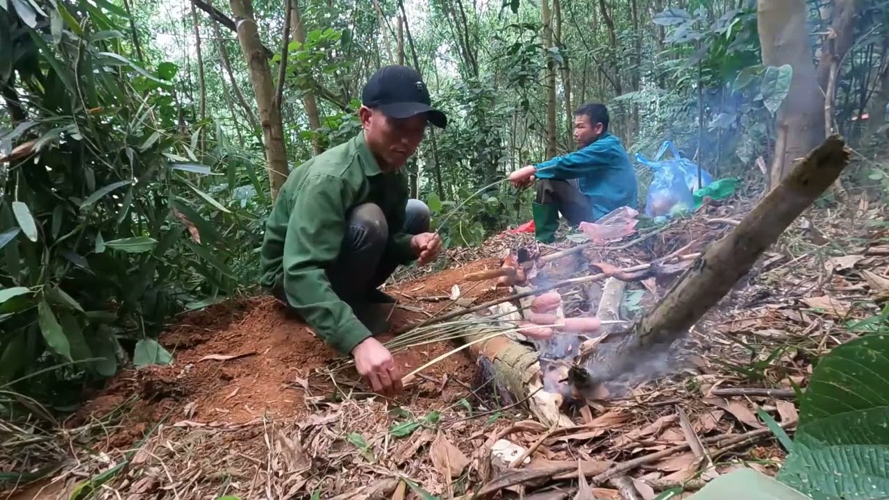 BREWING COFFEE IN THE FOREST