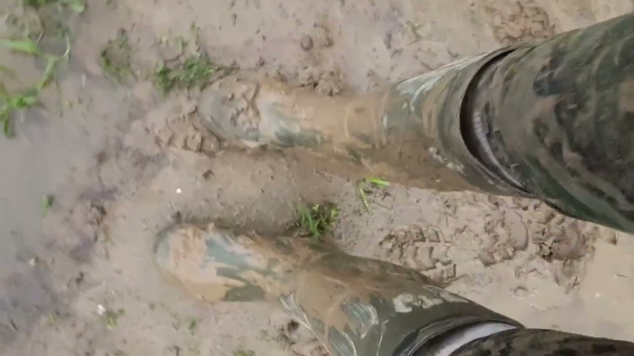 belles bottes boueuses