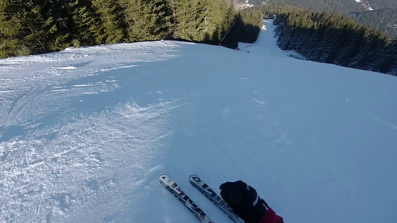 Ski run Mechi Chal in Chepelare, Bulgaria