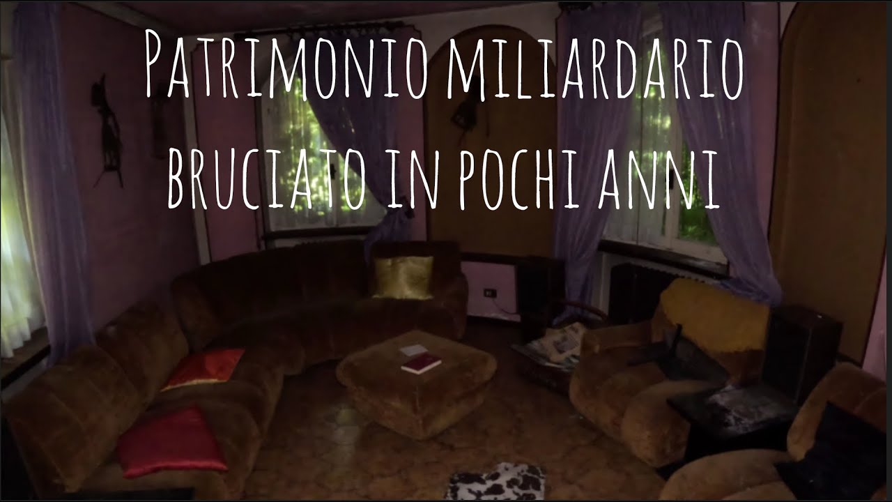 BRUCIATI MILIONI DI EURO: ECCO COSA RESTA NELLA RICCA VILLA DELLA FAMIGLIA DI PELLETTIERI
