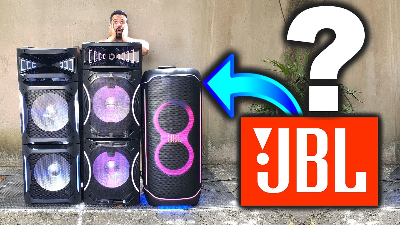 🟢💥 Philco PCX30000 e Philco PCX35000 TOCANDO JUNTAS em área aberta no ÚLTIMO VOLUME! JBL Ultimate?