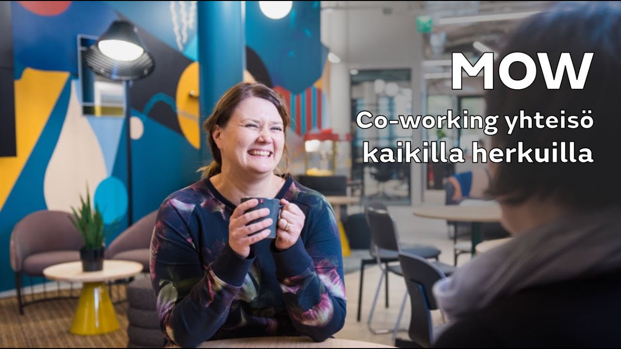 Coworking -yhteis&ouml; kaikilla herkuilla - Esittelyss&auml; MOW