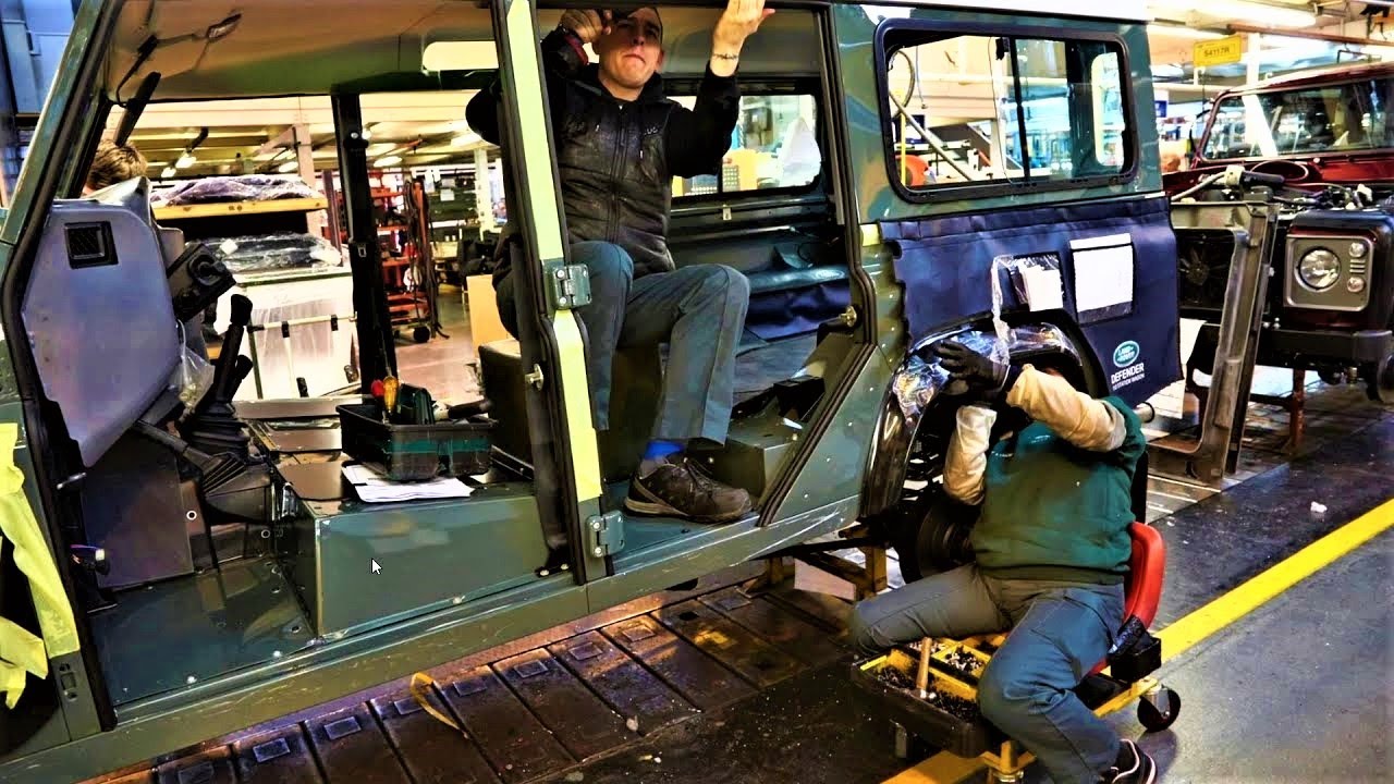 Defender B/C посты — Как это было на заводе — Часть 3
