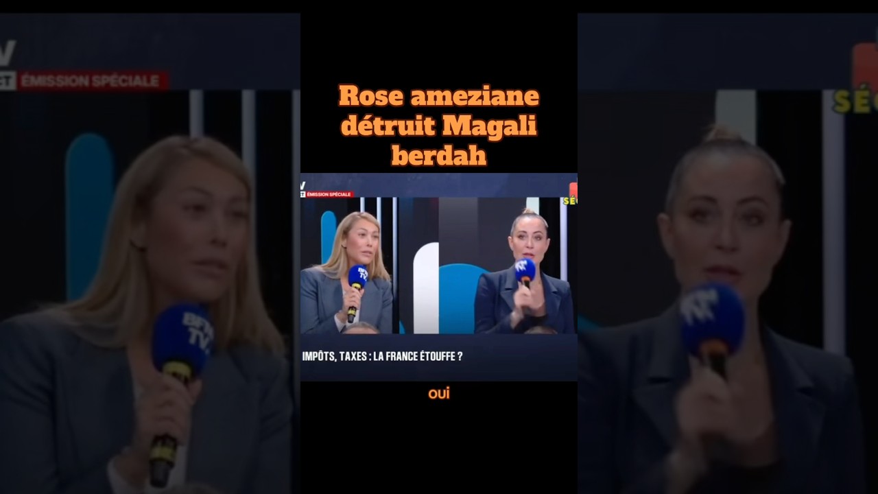 Rose ameziane detruit Magali berdah 😂 #travail #ch&ocirc;mage #berdah #roseameziane