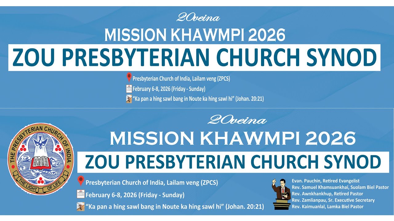 A 20 Veina Mission Khawmpi - 2026 | Jingmawng Devotion-7:00 AM
