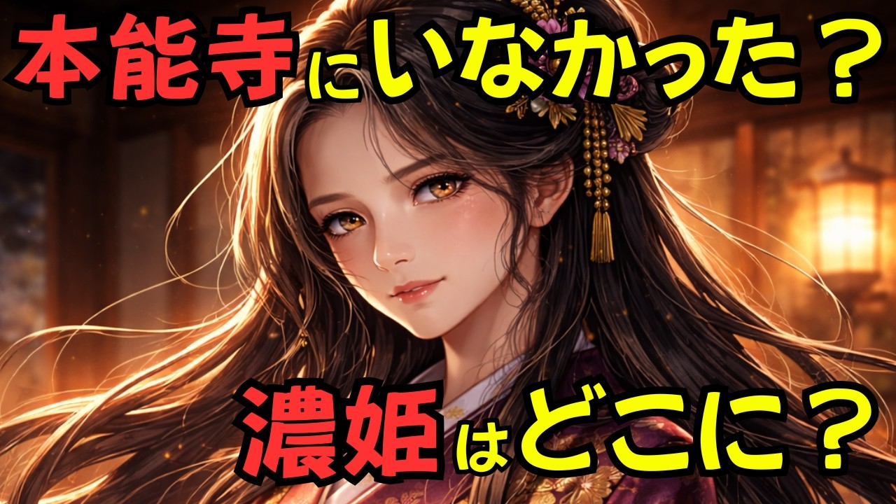 消えた最愛の妻「濃姫」の謎。本能寺で共に戦ったのか、それとも…歴史から消された理由。
