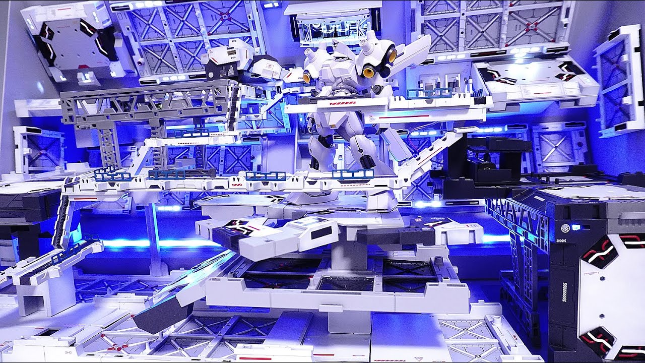 山田化学株式会社の100均アイテム連結ディスプレイベースと関連アイテムを使ってガンプラ用改造ジオラマ制作