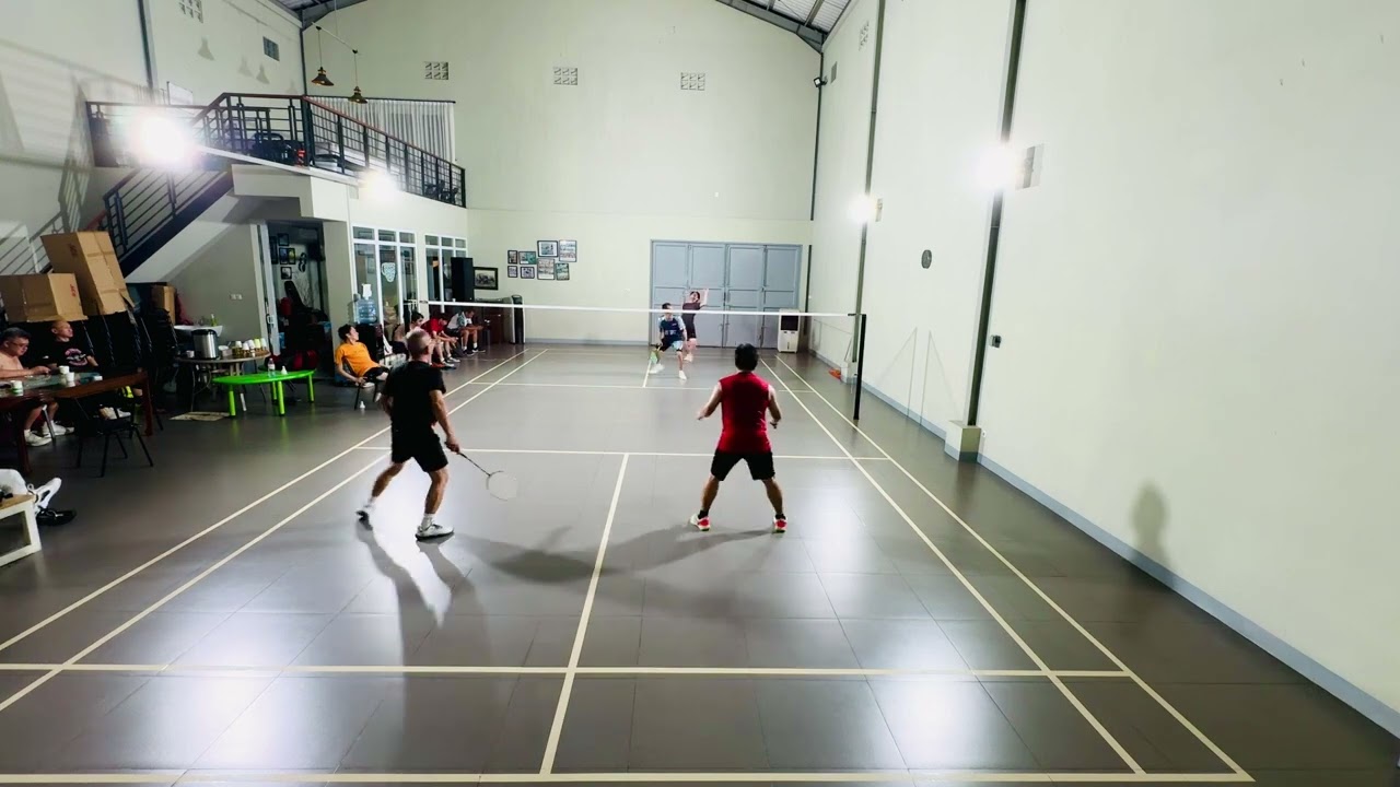 Jojo Acheng vs Tony Nank2 #badminton #badmintonlovers #video #videoshort #sports 