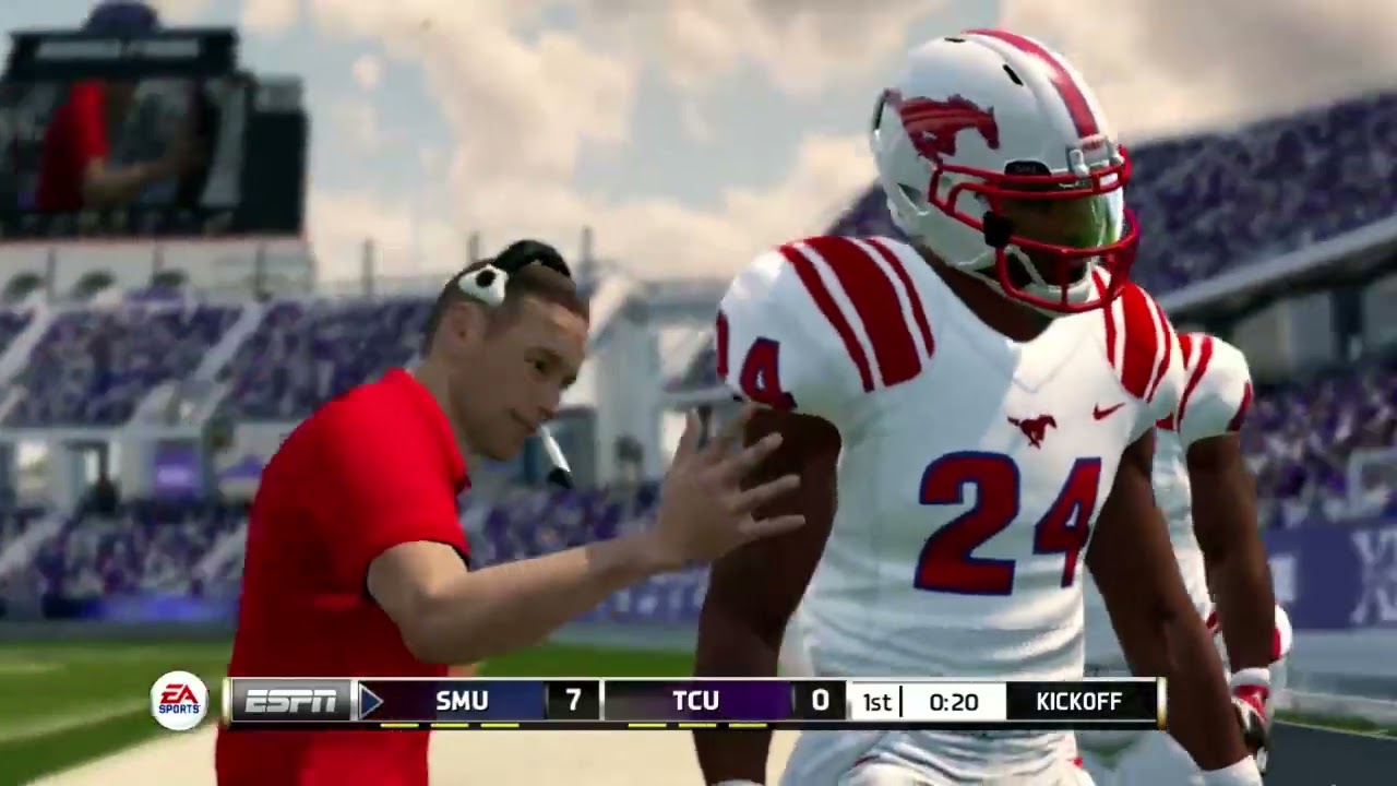 16 SMU vs TCU - NCAA Football 26 - Updated 2025-26 Rosters Week 4