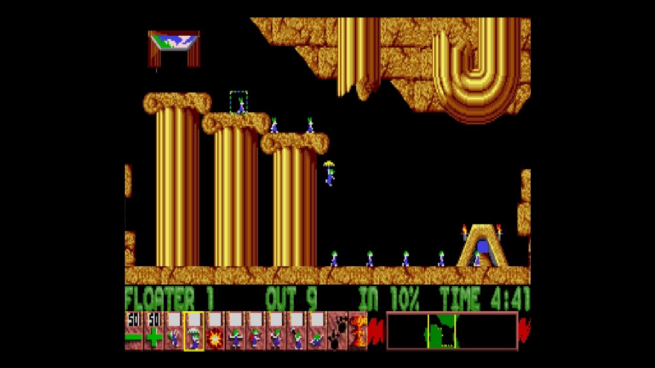 Lemmings: Fujitsu FM Towns (1992)