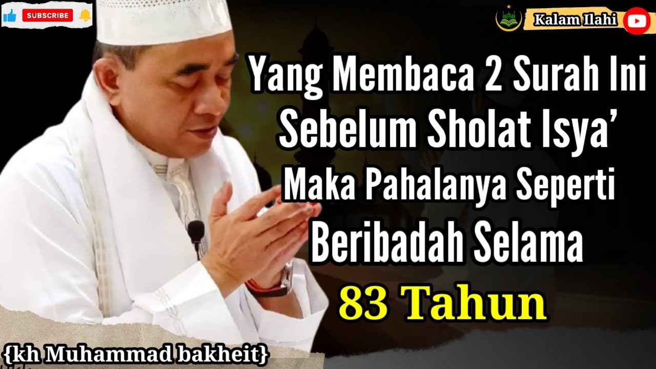 Inilah 2 macam  & Cara Berdzikir Yang Paling Disukai Allah -Kh Muhammad Bakheit
