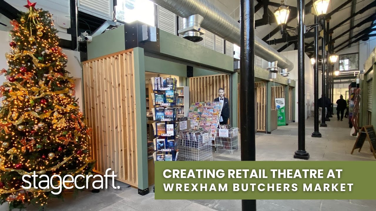 Creating Retail Theatre Wrexham Butchers Market