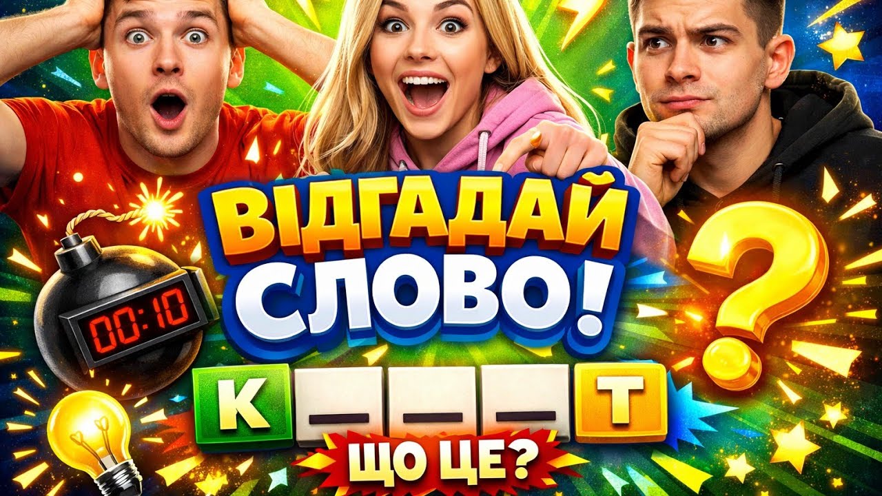 Допоможи відгадати слово 👍 граєм разом
