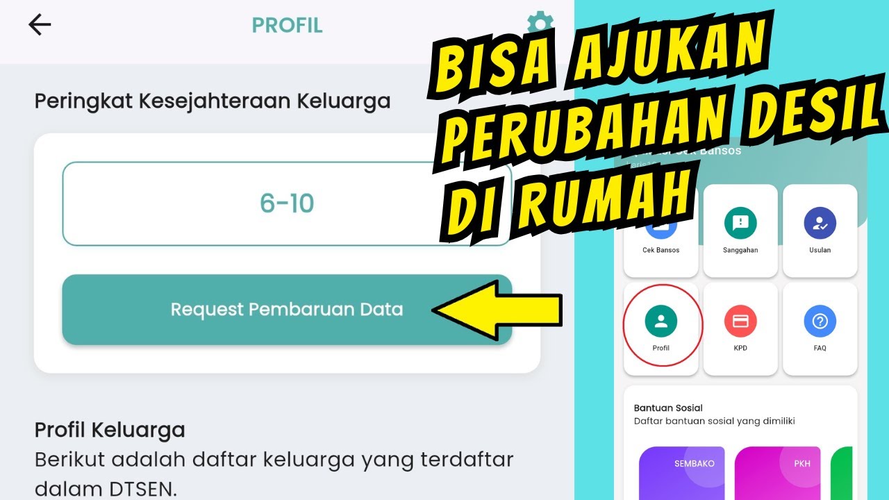 🔴 AKHIRNYA ‼️ DESIL 6-10 PENYEBAB BANSOS TIDAK CAIR, BISA USUL PERUBAHAN | NANTI DISURVEY ULANG ‼️
