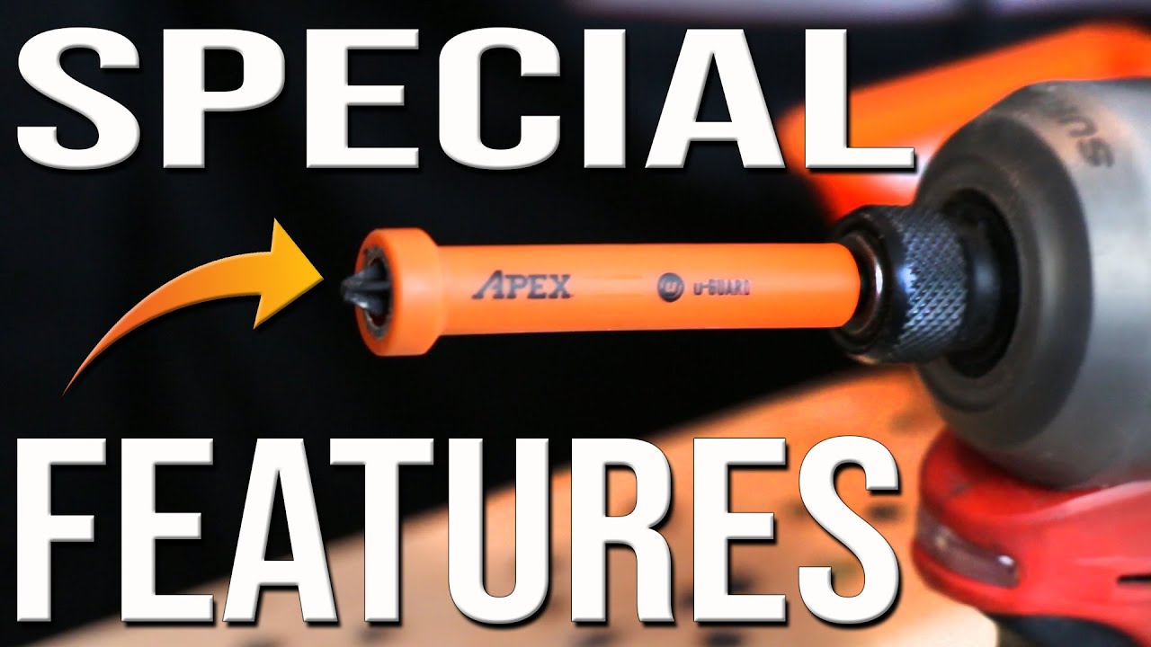 APEX Driver Bits Set Has Special And Unique Features
