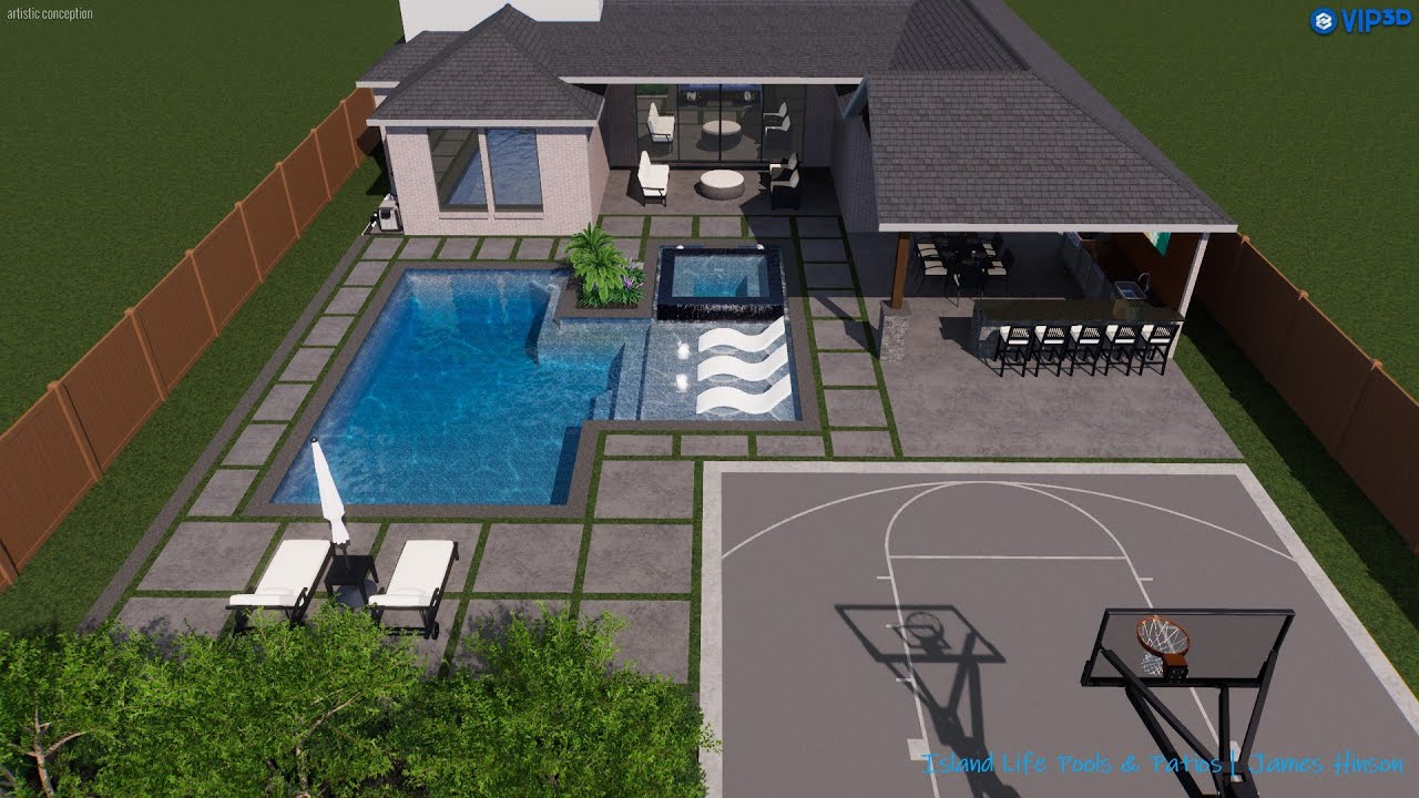 The Garcia Family - Island Life Pools & Patios - James Hinson