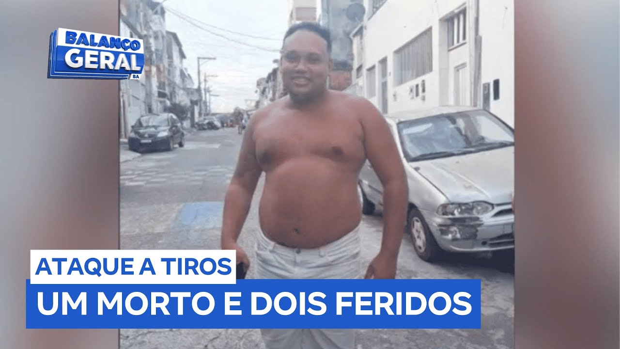 Um homem morre e duas pessoas ficam feridas em ataque a tiros na Boca do Rio