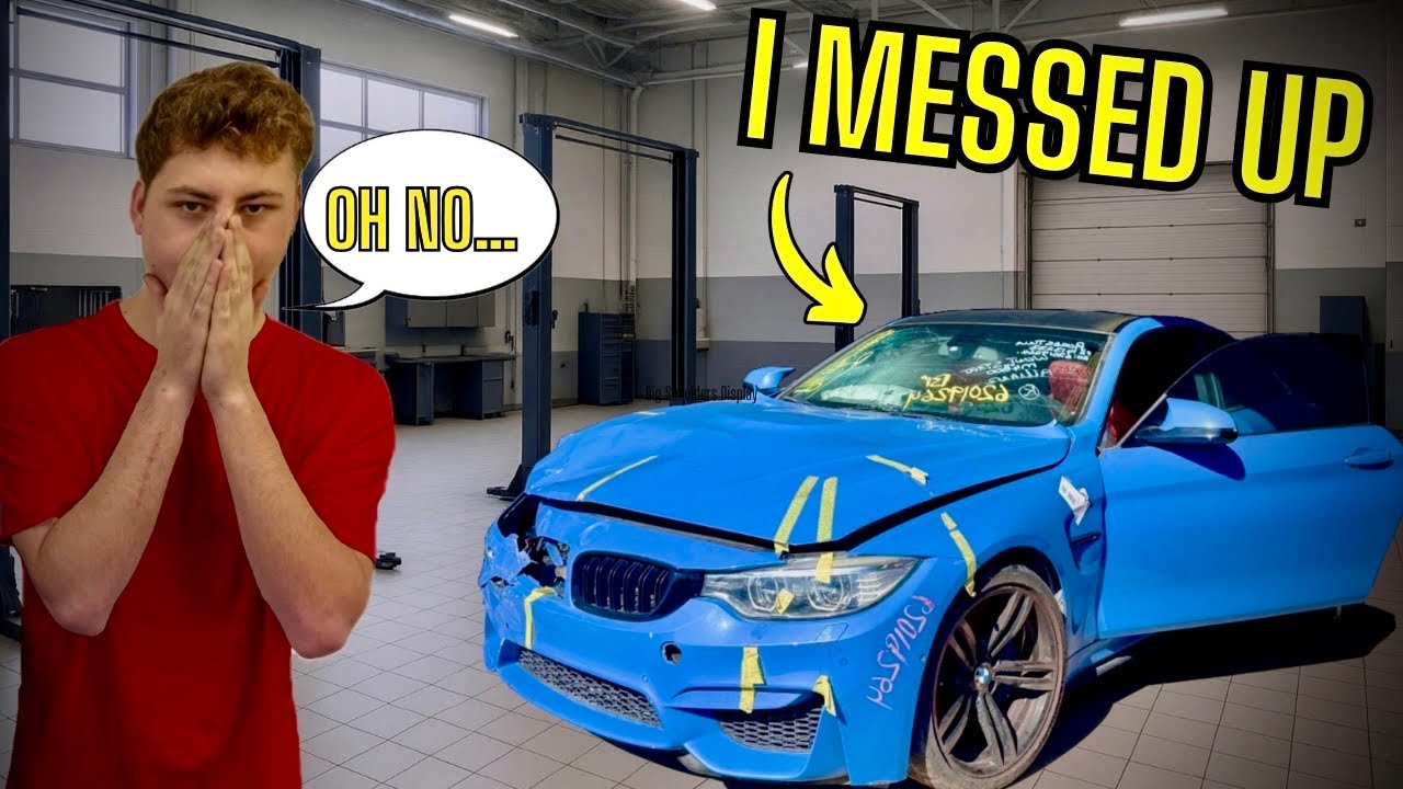 Я купил разбитый M4… а потом снова его разбил (большая ошибка)